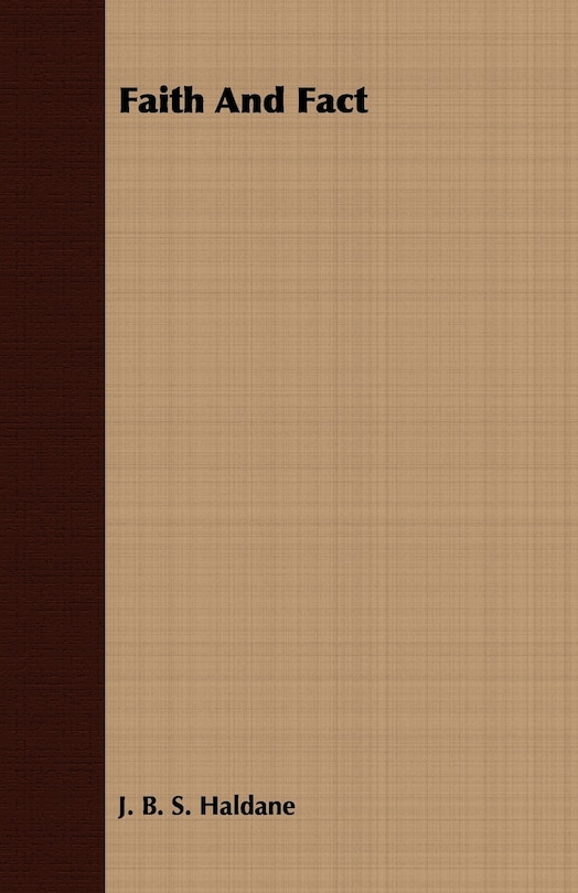 Couverture_Faith And Fact
