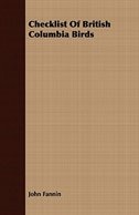 Front cover_Checklist Of British Columbia Birds