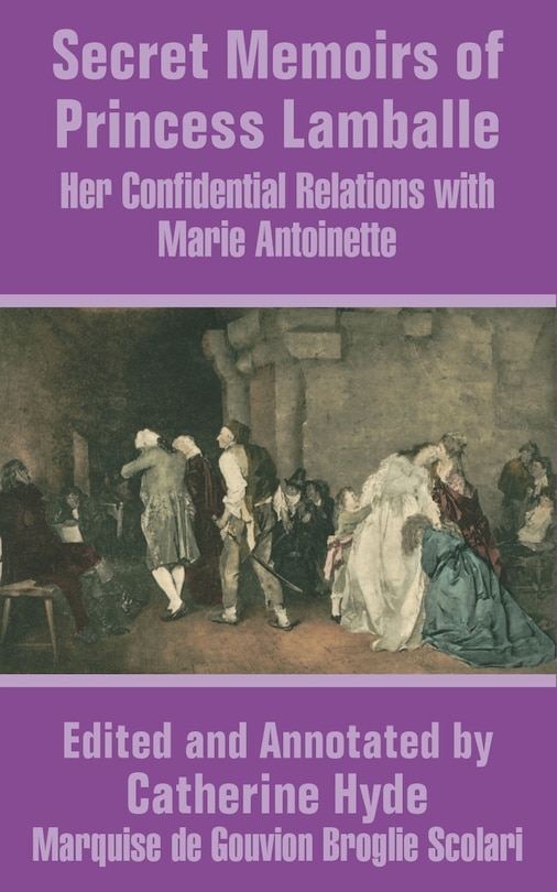 Front cover_Secret Memoirs of Princess Lamballe