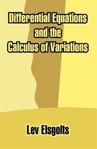 Couverture_Differential Equations and the Calculus of Variations
