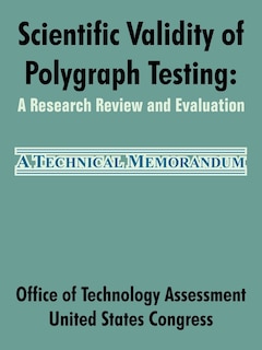 Front cover_Scientific Validity of Polygraph Testing