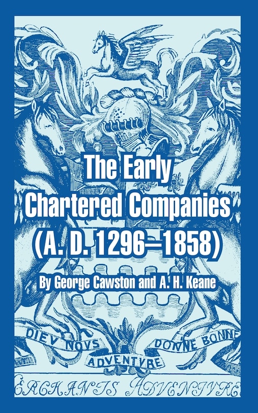 Front cover_The Early Chartered Companies