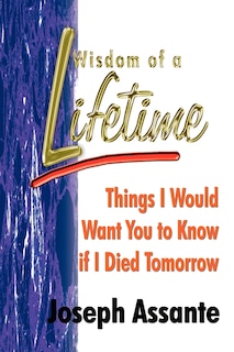 Couverture_Wisdom of a Lifetime