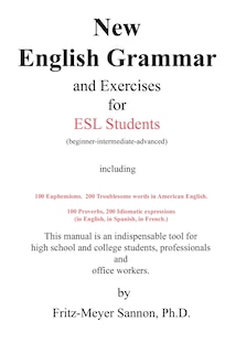 New English Grammar for ESL Students