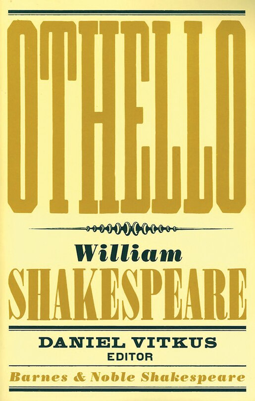 Couverture_Othello (Barnes & Noble Shakespeare)