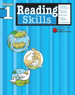 Front cover_Reading Skills: Grade 1 (Flash Kids Harcourt Family Learning)