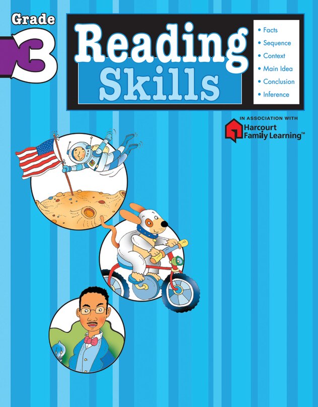 Couverture_Reading Skills: Grade 3 (Flash Kids Harcourt Family Learning)