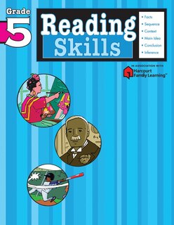 Couverture_Reading Skills: Grade 5 (Flash Kids Harcourt Family Learning)