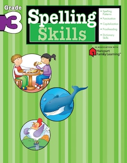Spelling Skills: Grade 3 (flash Kids Harcourt Family Learning) image number 0