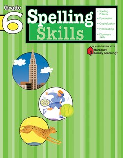 Couverture_Spelling Skills: Grade 6 (flash Kids Harcourt Family Learning)