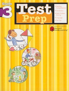 Couverture_Test Prep: Grade 3 (flash Kids Harcourt Family Learning)