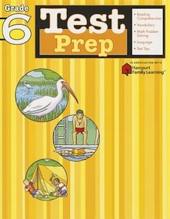 Couverture_Test Prep: Grade 6 (flash Kids Harcourt Family Learning)