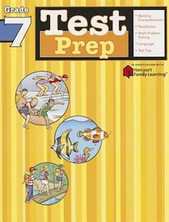 Couverture_Test Prep: Grade 7 (flash Kids Harcourt Family Learning)