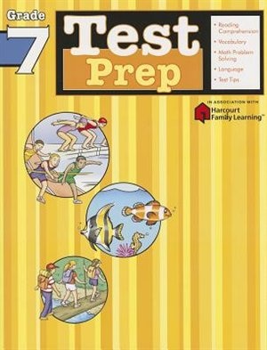Couverture_Test Prep: Grade 7 (flash Kids Harcourt Family Learning)