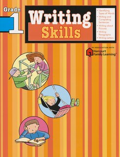 Front cover_Writing Skills: Grade 1 (flash Kids Harcourt Family Learning)