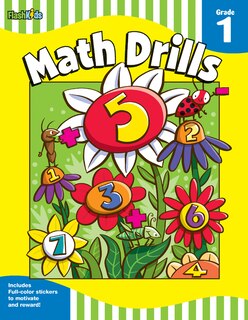 Front cover_Math Drills: Grade 1 (Flash Skills)