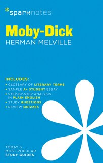 Front cover_Moby-dick Sparknotes Literature Guide