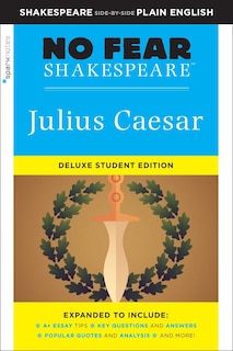 Couverture_Julius Caesar: No Fear Shakespeare Deluxe Student Edition