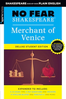 Merchant Of Venice: No Fear Shakespeare Deluxe Student Edition