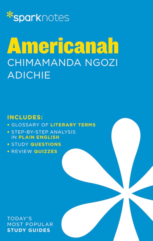 Front cover_Americanah Sparknotes Literature Guide