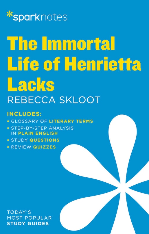 Couverture_The Immortal Life Of Henrietta Lacks Sparknotes Literature Guide