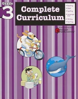 Front cover_Complete Curriculum: Grade 3 (flash Kids Harcourt Family Learning)