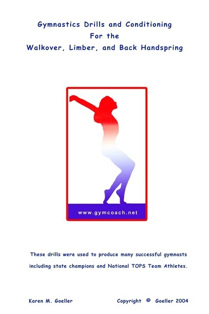 Front cover_Gymnastics Drills ... Walkover, Limber, Back Handspring