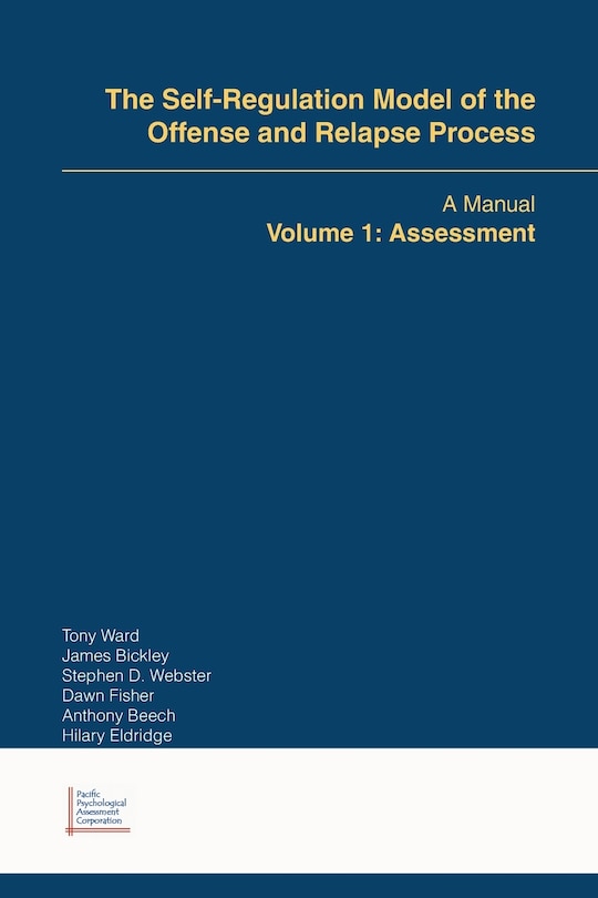 Front cover_The Self-Regulation Model of the Offense and Relapse Process