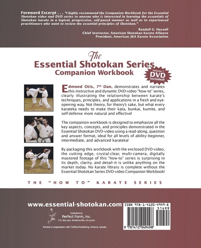 Essential Shotokan: The Companion Workbook, Vol. 1: Principles of Body Dynamics and Stances