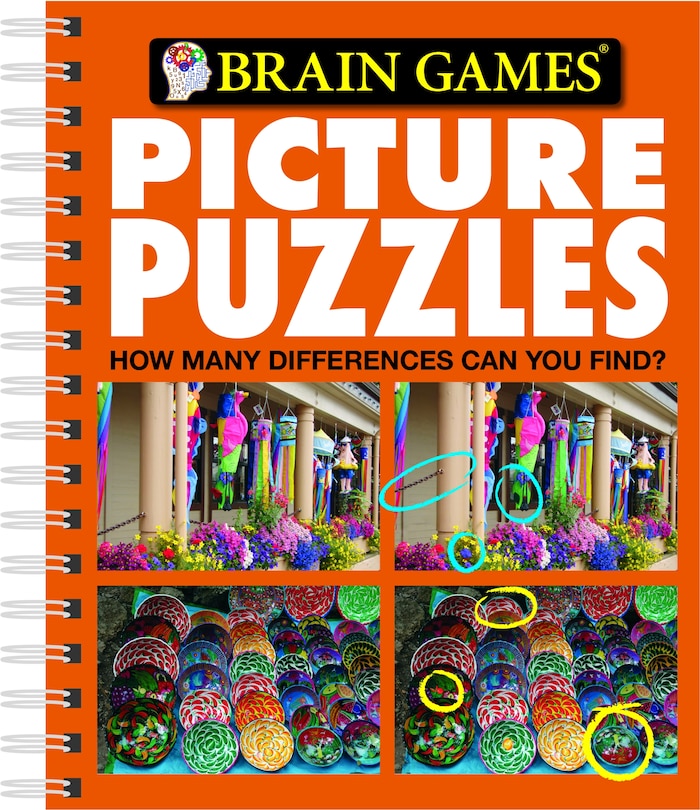 Front cover_Brain Games - Picture Puzzles #5: How Many Differences Can You Find?