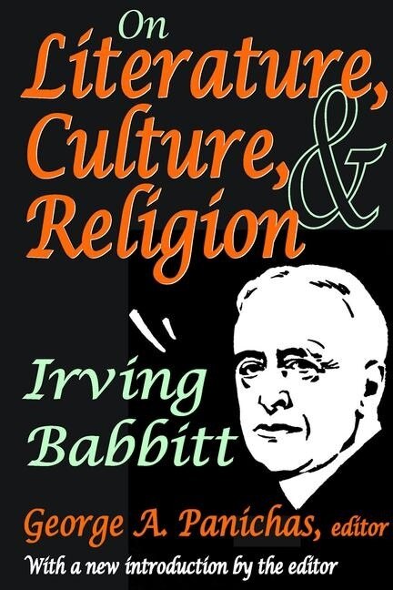 Couverture_On Literature, Culture, and Religion