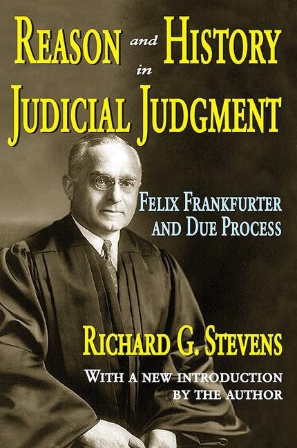 Couverture_Reason and History in Judicial Judgment