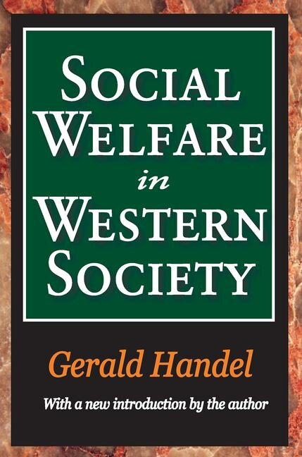 Front cover_Social Welfare in Western Society