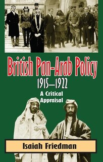 Couverture_British Pan-Arab Policy, 1915-1922