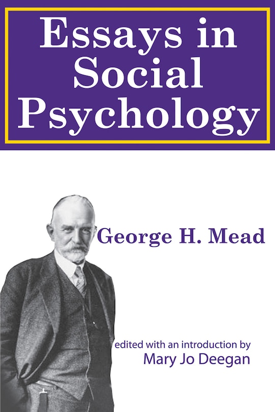 Front cover_Essays on Social Psychology