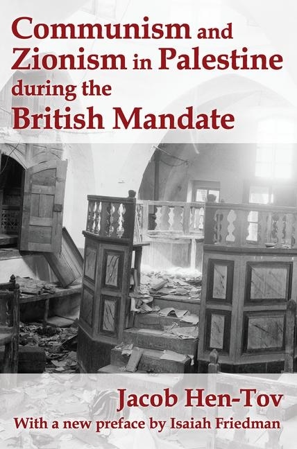 Couverture_Communism and Zionism in Palestine during the British Mandate