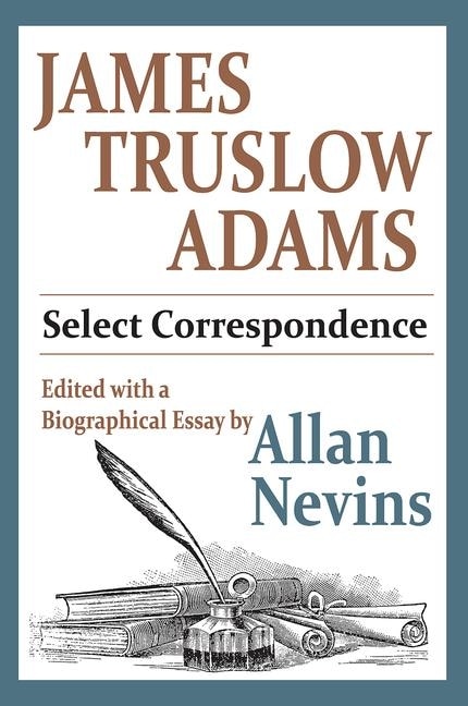 Front cover_James Truslow Adams