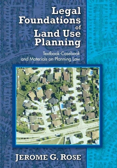 Couverture_Legal Foundations of Land Use Planning