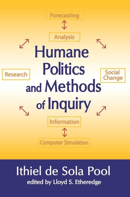 Couverture_Humane Politics and Methods of Inquiry