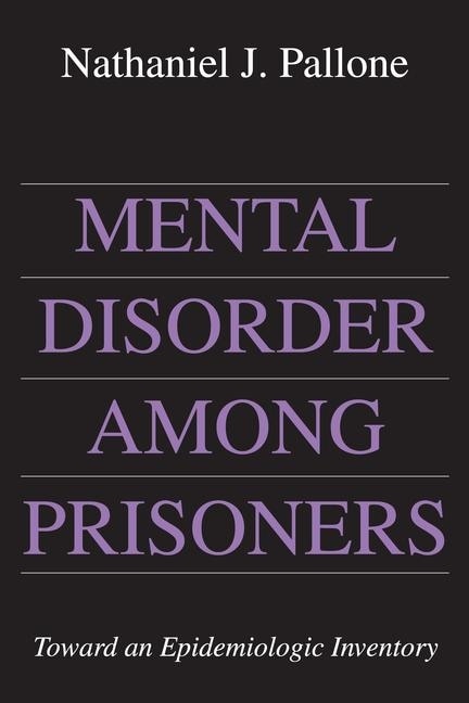 Couverture_Mental Disorder among Prisoners