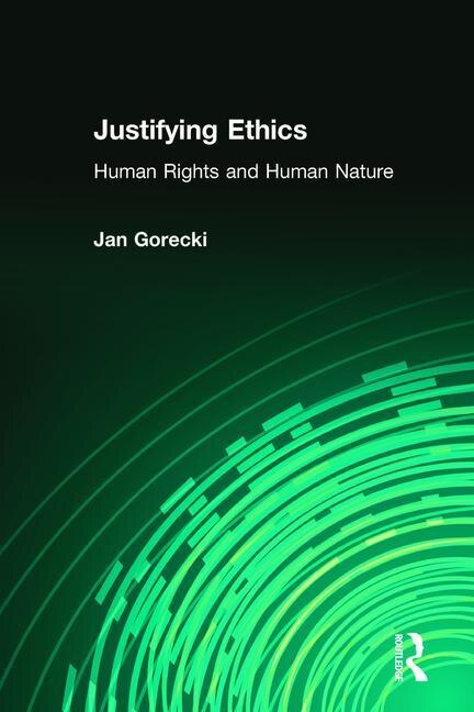 Front cover_Justifying Ethics