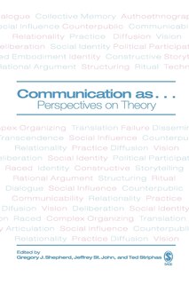 Communication As ...: Perspectives On Theory