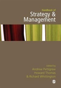 Couverture_Handbook Of Strategy And Management