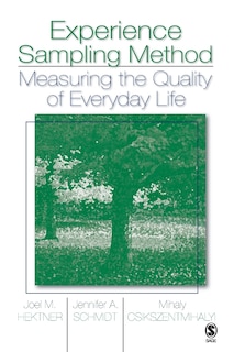 Front cover_Experience Sampling Method