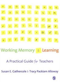 Couverture_Working Memory And Learning