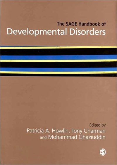 Front cover_The Sage Handbook Of Developmental Disorders