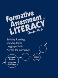Couverture_Formative Assessment For Literacy, Grades K-6
