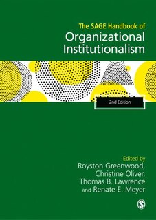 Front cover_The Sage Handbook Of Organizational Institutionalism