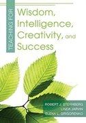 Front cover_Teaching For Wisdom, Intelligence, Creativity, And Success