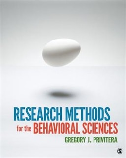 Couverture_Research Methods For The Behavioral Sciences